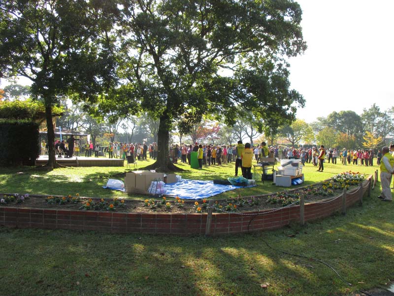 かっぱウォーク開会式